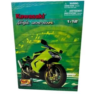 Maisto Kawasaki Ninja ZX-10R Black‎ 1/12 Scale Model Kit #39055